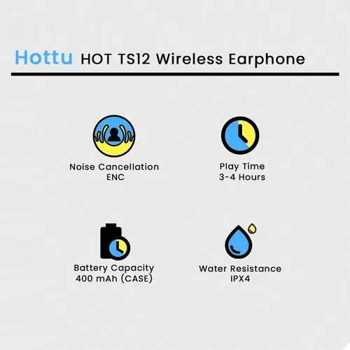 Hottu HOT TS12 Wireless Earphone