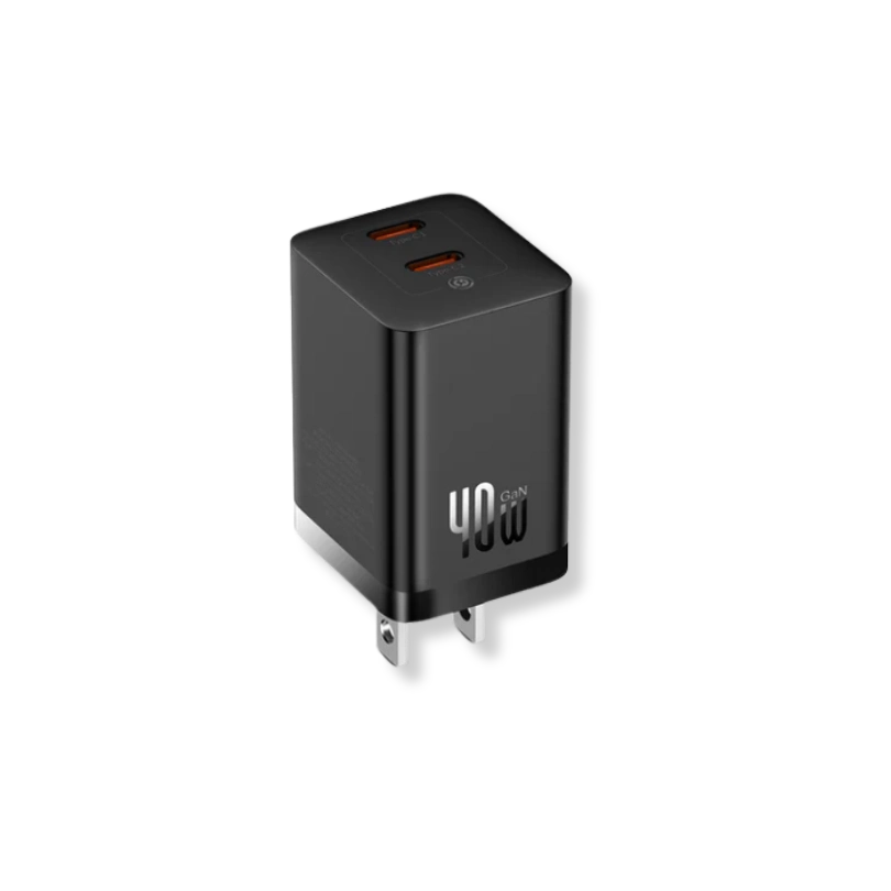 Baseus GaN5 Pro 40W Dual-Port USB-C Fast Charging Adapter view 2