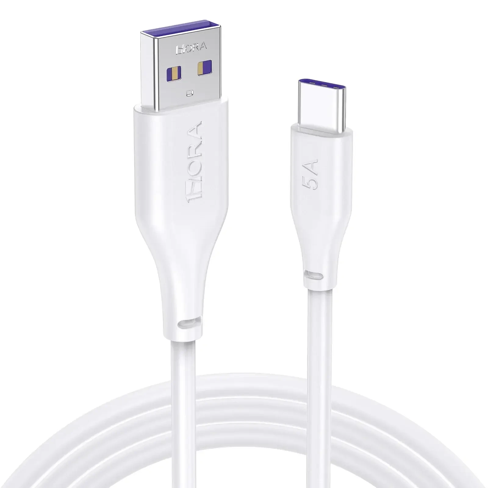 1HORA V8 Series 5A High Density Data Cable USB-A TO TYPE-C