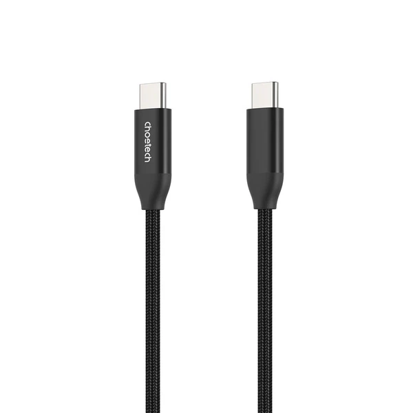 CHOETECH (1.2M) 240W PD C to C Braided Nylon Cable
