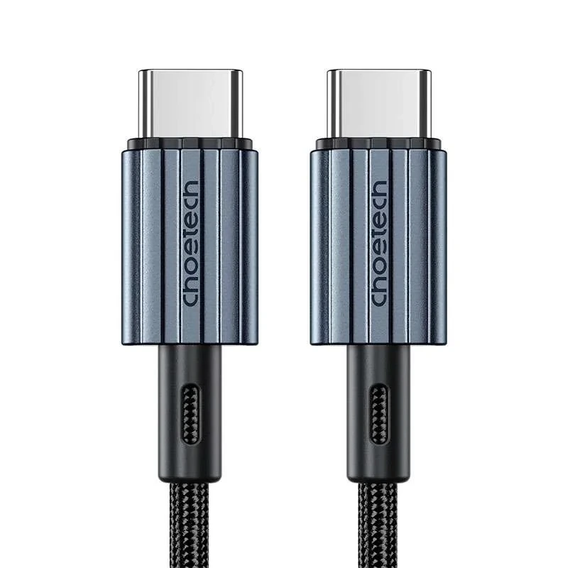 Choetech USB-C to USB-C Cable 3A 60W Fast Charging 2m- XCC-1015 – Black