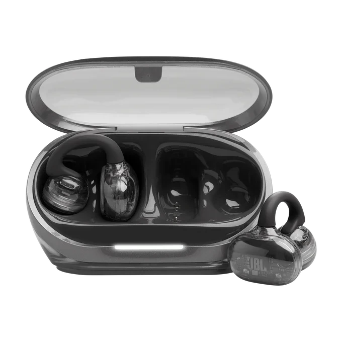 JBL Soundgear Clips Wireless Earbuds – Ghost Black