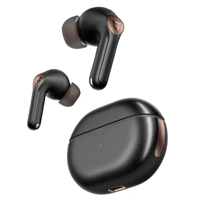 Soundpeats Air 4 Pro Hybrid Active Noise Cancelling Earbuds with Bluetooth 5.3 App Control & Upto 26 Hours Playtime