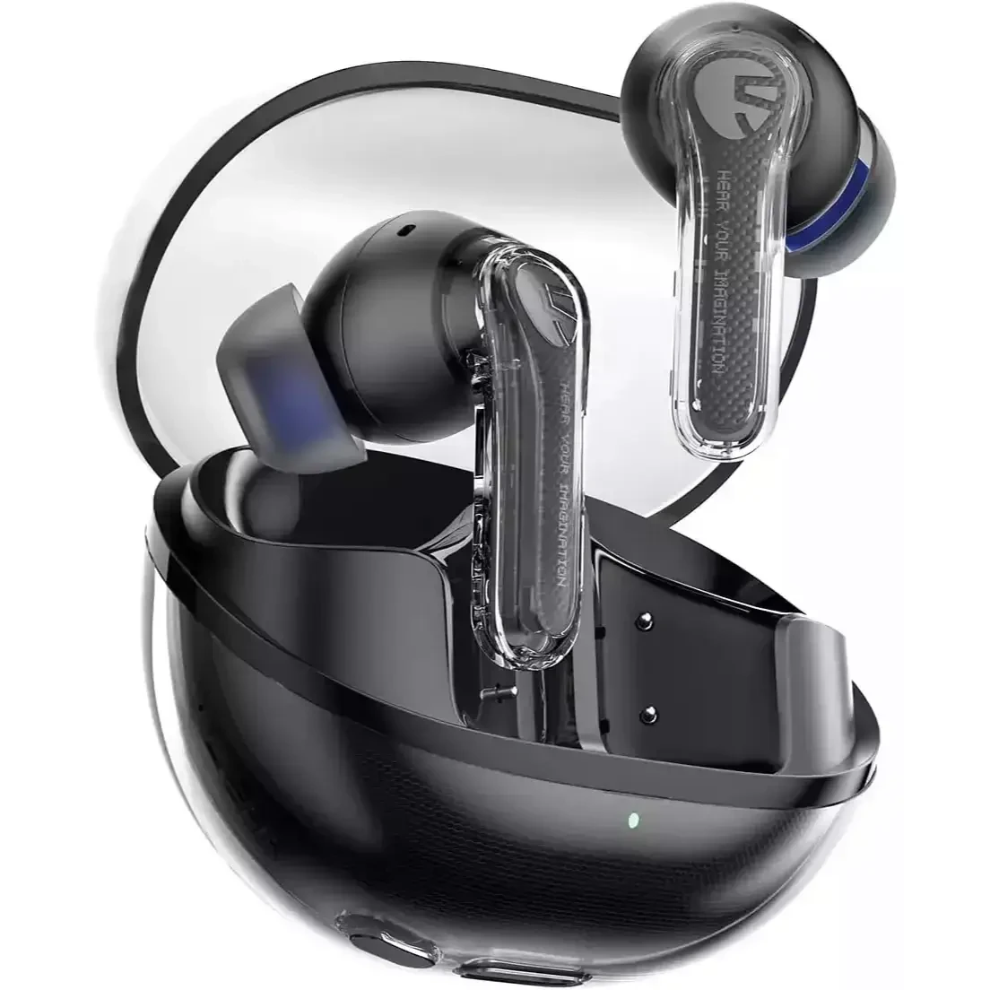 SoundPEATS Clear Wireless Earbuds with Bluetooth 5.3 App Control & Upto 40 Hours Playtime