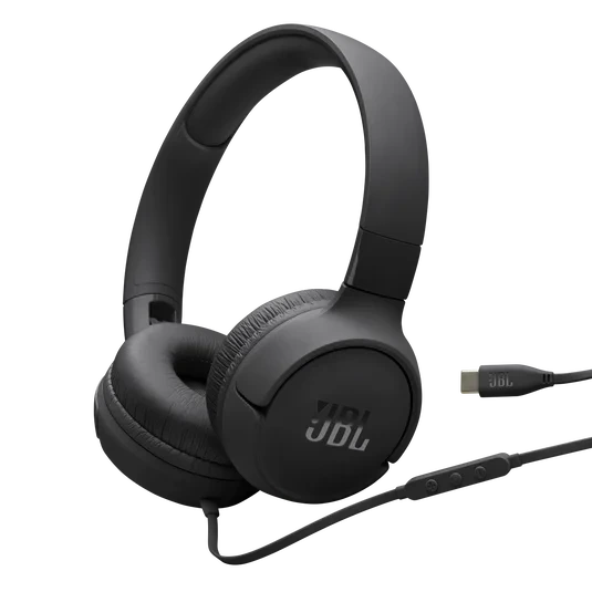 JBL Tune 520C – USB-C Wired on-Ear Headphones