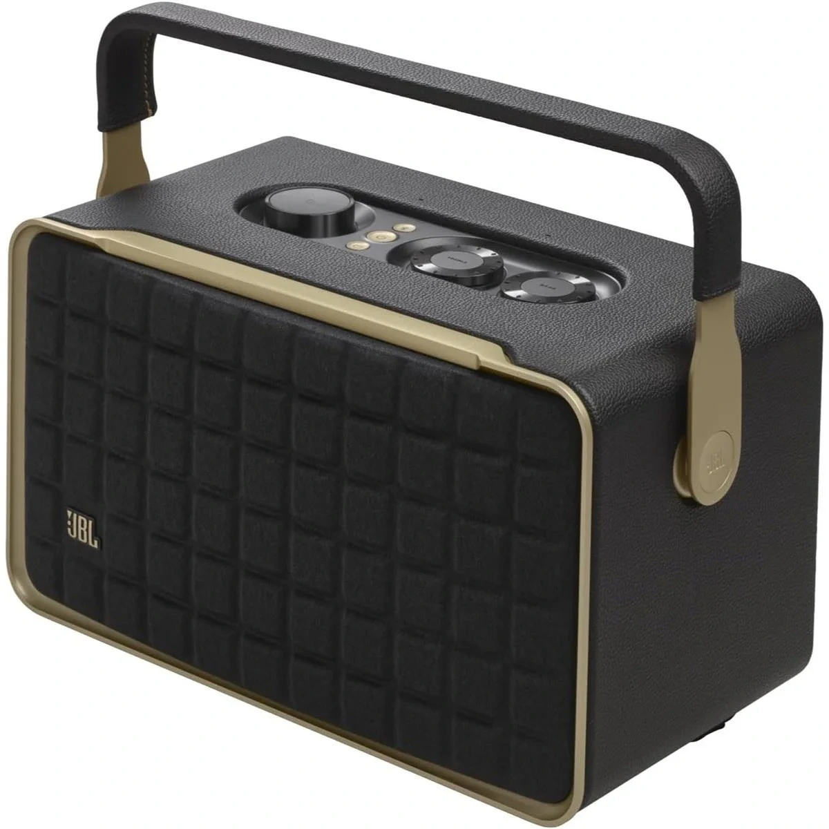 JBL Authentics 300 Portable Smart Home Speaker – Black
