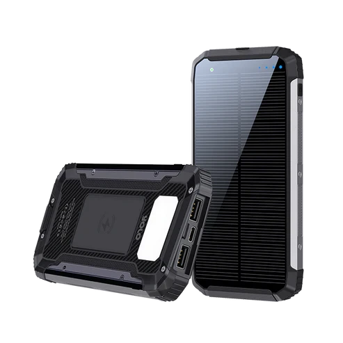 Yolo Helios 10 Powerbank With Wireless Charging & Fast Solar Charging 10000mah