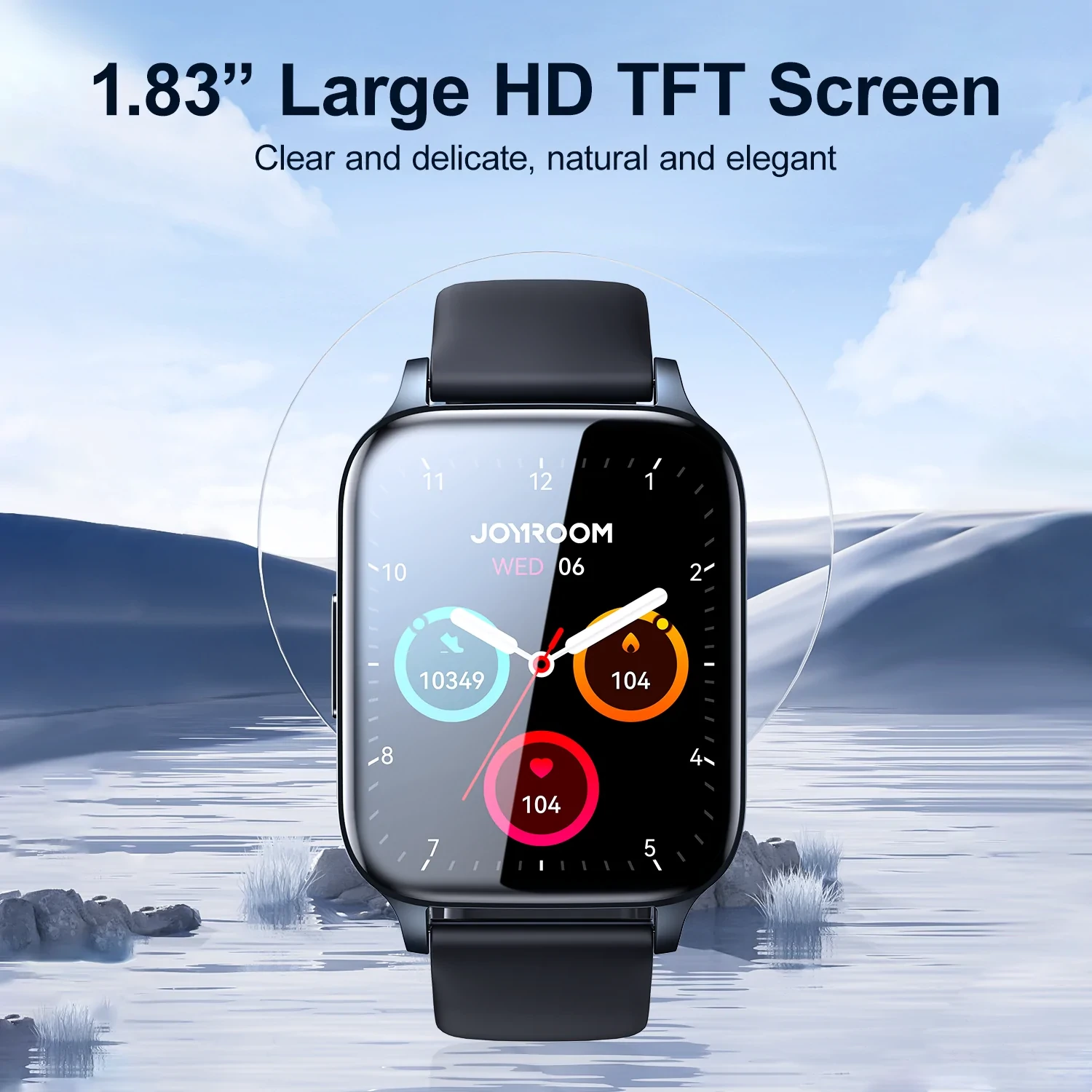 Joyroom JR-FT3 Pro Bluetooth Calling Smart Watch-6 Months Warranty