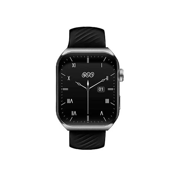 QCY GS2 Bluetooth calling Smart Watch With 1.96 Amoled Display & Upto 10 Days Battery Life