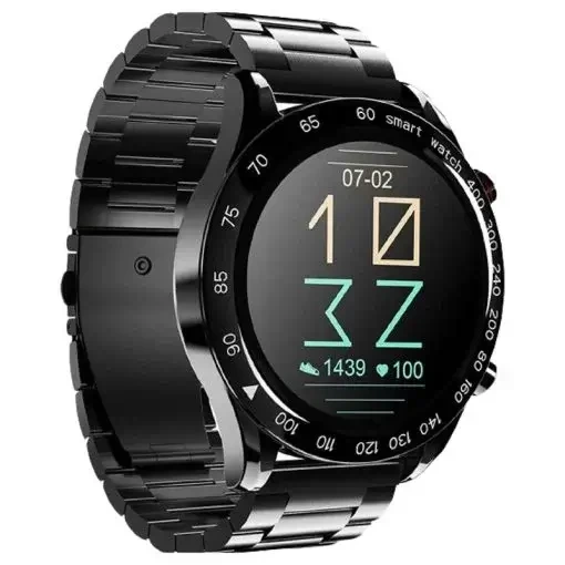 HiFuture FutureGo Pro Stainless-Steel Smartwatch with FHD Large Screen view 2