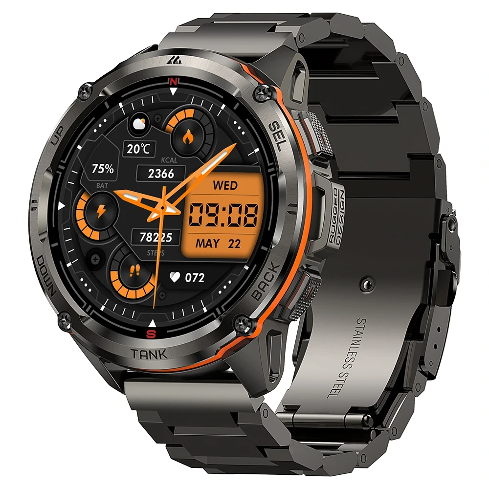 Kospet Tank T3 Ultra Special Edition Bluetooth Smartwatch with 1.43″ AMOLED Display & GPS
