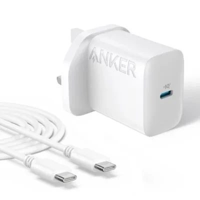 Anker Select 20w, 2-Port Charger White – B2348