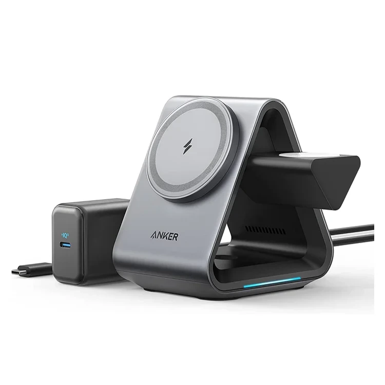 Anker MagGo 737 Wireless 3 in 1 Foldable Charging Station – A2599