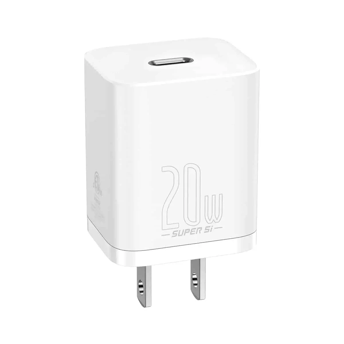 Baseus Super Si Quick Charger Type-C PD 20W For iPhone 12 CN Plug