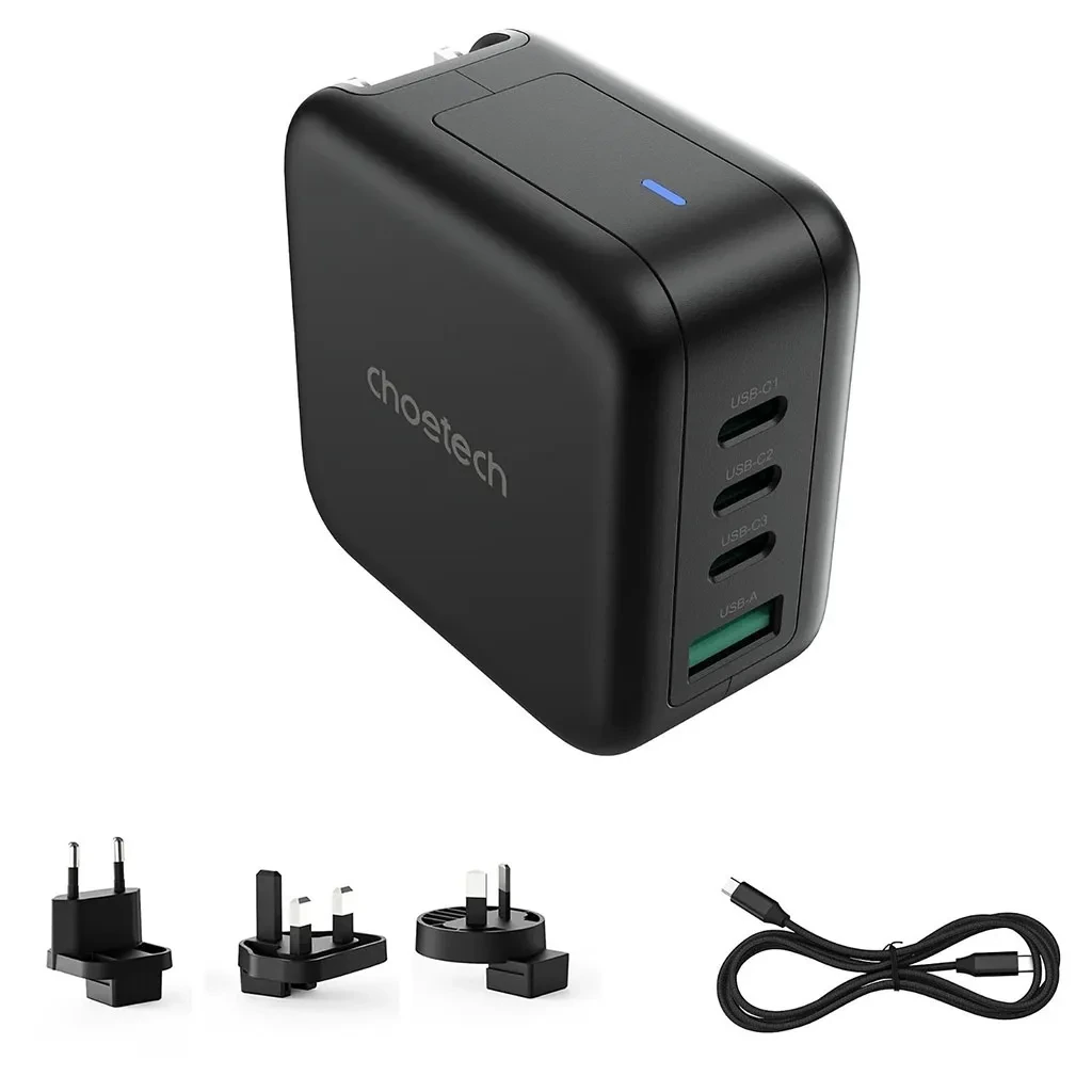 Choetech PD6055 70W Gan USB-C and USB-A Travel Charger