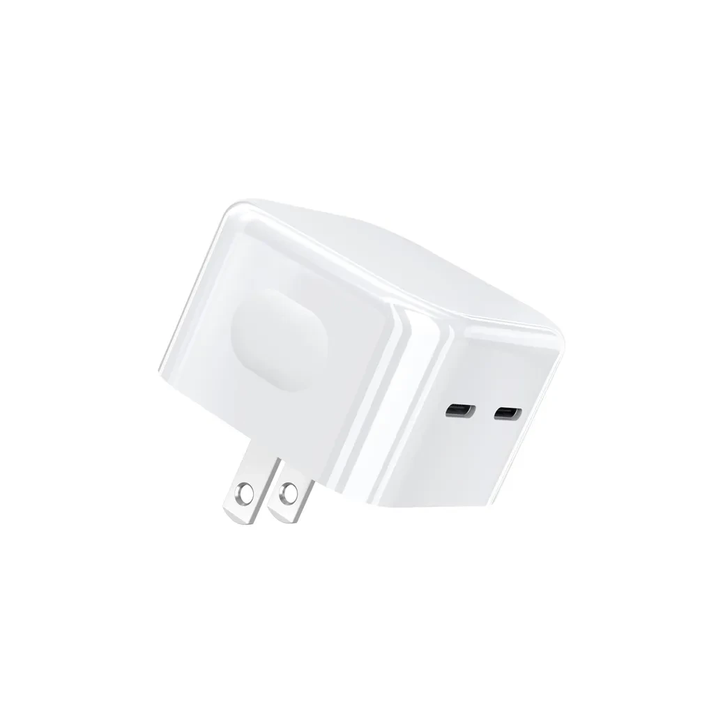 Choetech Q5008 Dual Type-c PD35W Wall Charger – White