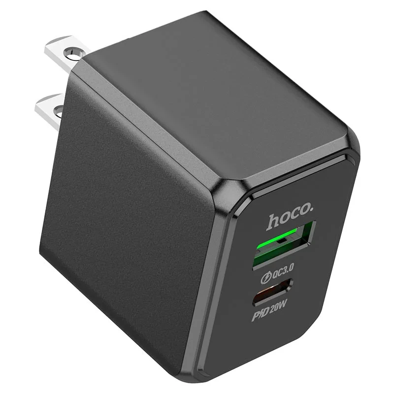 Hoco CS14 Ocean PD20W Type-C and USB-A Input Fast Charger