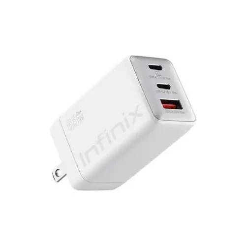 Infinix XDC95 68W GaN Charger with 100W Type-C Braided Cable Kit view 2