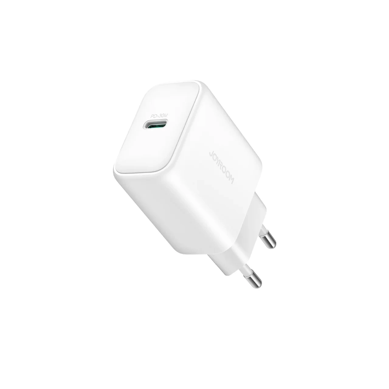JOYROOM JR-TCF24 PD30W Charger (EU)+C to C Cable 1m‐White