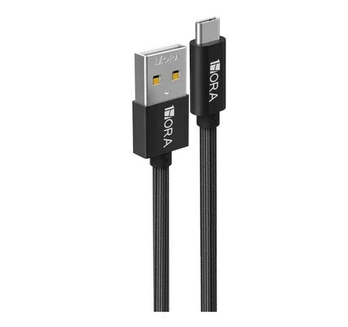 1Hora V8 Series 2.4A High Density Braided Data Cable USB-A To Type C 1M – CAB249