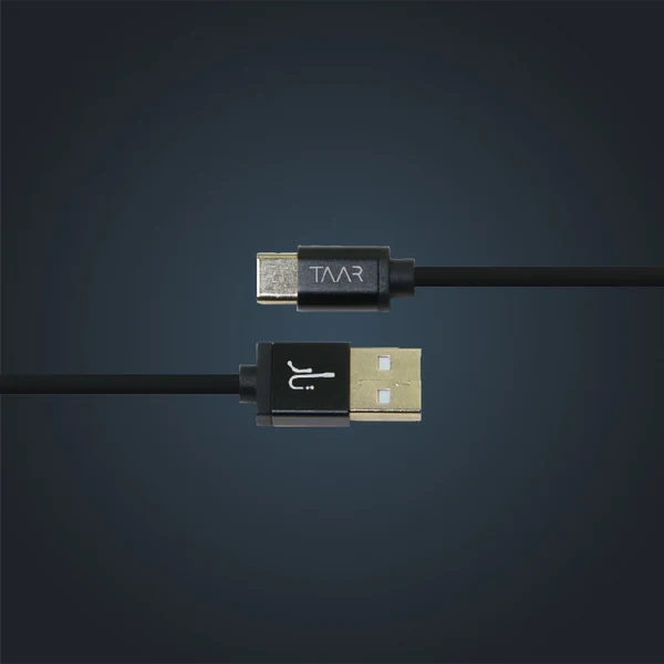 Taar Momento Premium Type C USB 3A Golden Connectors