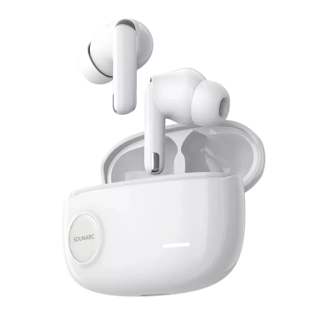 SOUNARC Q2 Earbuds ANC with Bluetooth 5.3 & Upto 32 Hours Playtime – White