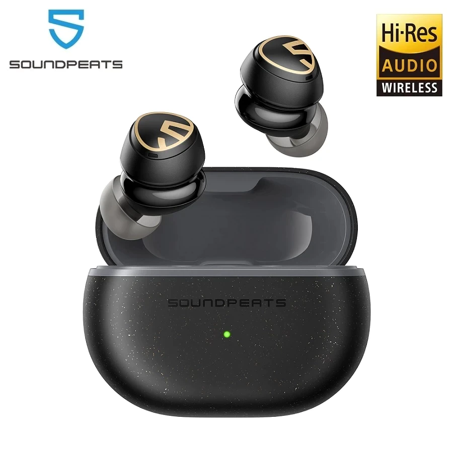 SOUNDPEATS Mini Pro HS Wireless Earbuds Bluetooth 5.3 With Hybrid Active Noise Cancellation EQ & 6 Mics