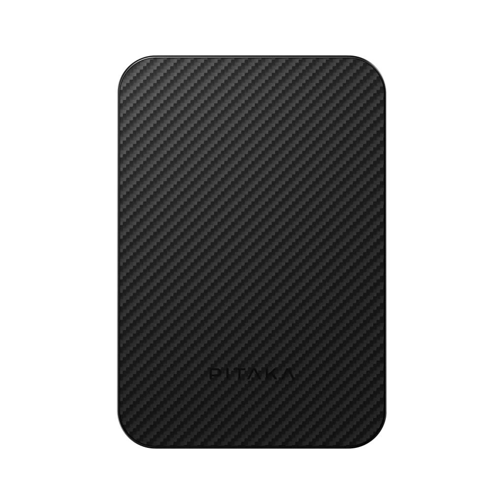 Pitaka Aramid Fiber Magnetic Power Bank Black/Grey – PBQ2403