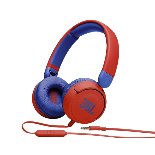 JBL JR 310 Kids On-Ear Headphones – Red/Blue