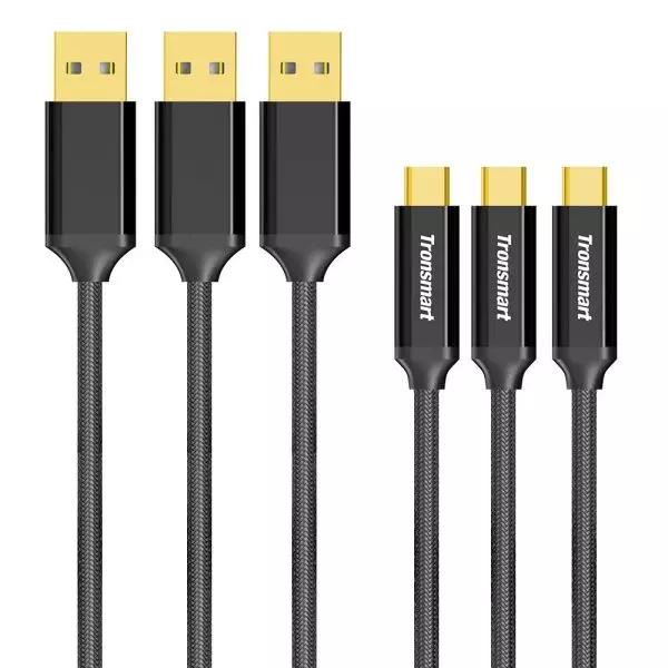 Tronsmart USB-C Cable 3 Pack