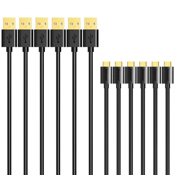 Tronsmart Premium 20AWG USB Type-C Cables - 6 Pack