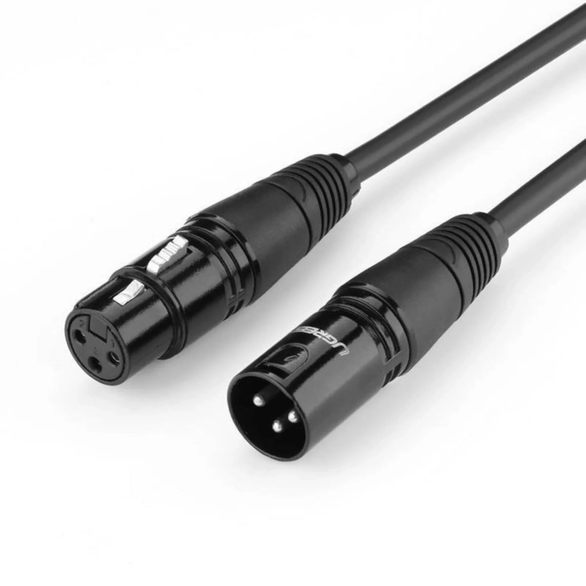 UGREEN 2 Meter Cannon Male to Female Microphone Extension Audio Cable