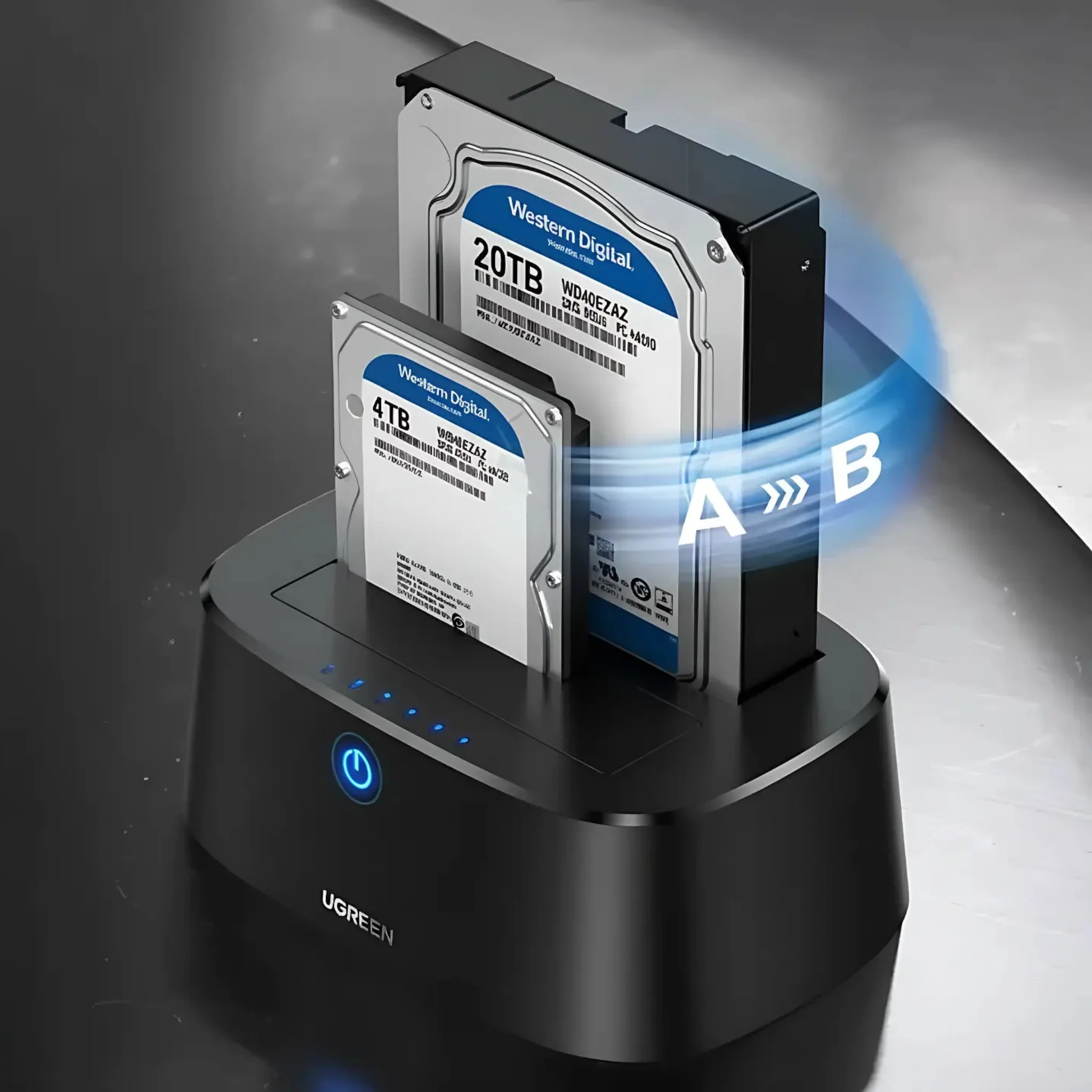 UGREEN Dual-Bay Hard Drive Cloner