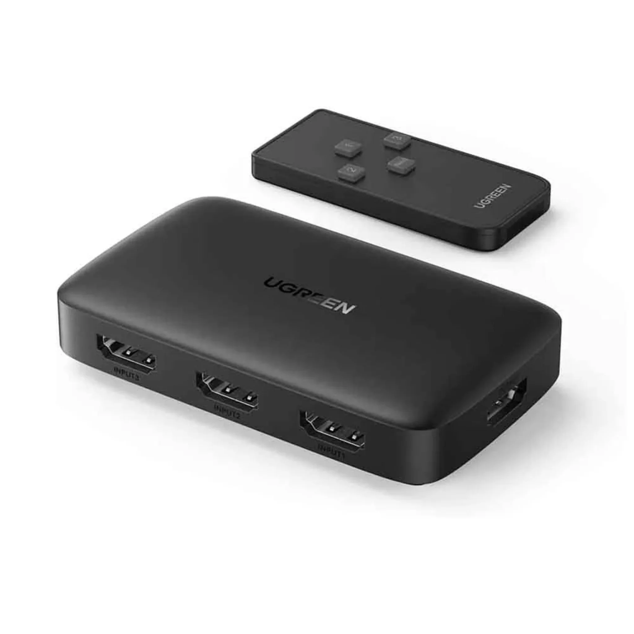 UGREEN 3-in-1 HDMI Switcher 4K@30Hz for Seamless Connectivity