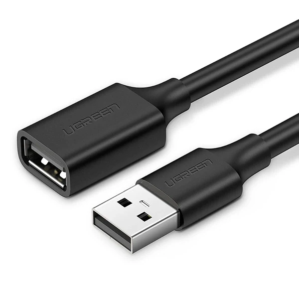 Ugreen USB 2.0 Male to Female Extension Cable - 2 Meter
