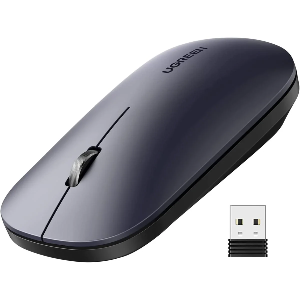 Ugreen 2.4G Silent Wireless Computer Mouse with USB Receiver