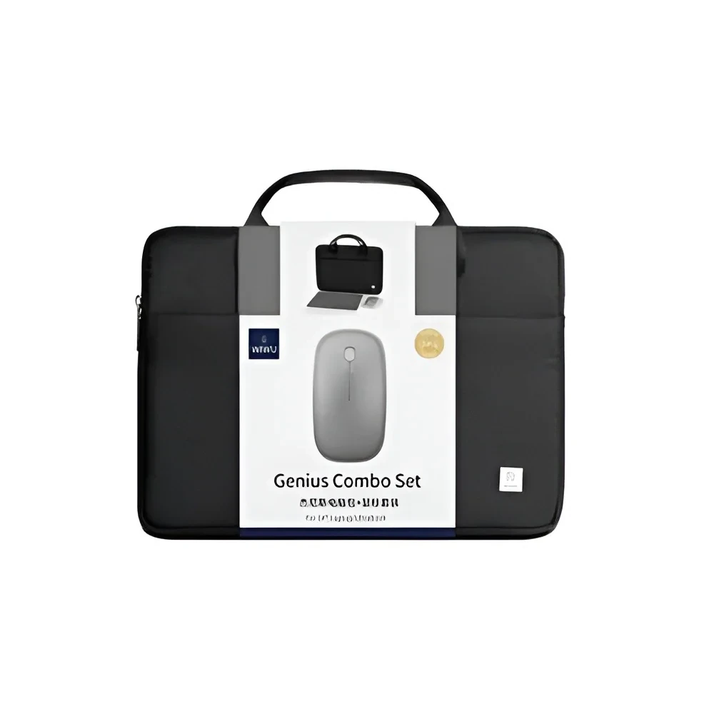 WIWU Genius 3-in-1 Laptop Bag and Mouse Pad Set