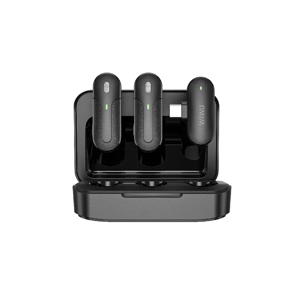WiWU Duo Wireless Mini Microphone for Clear Audio